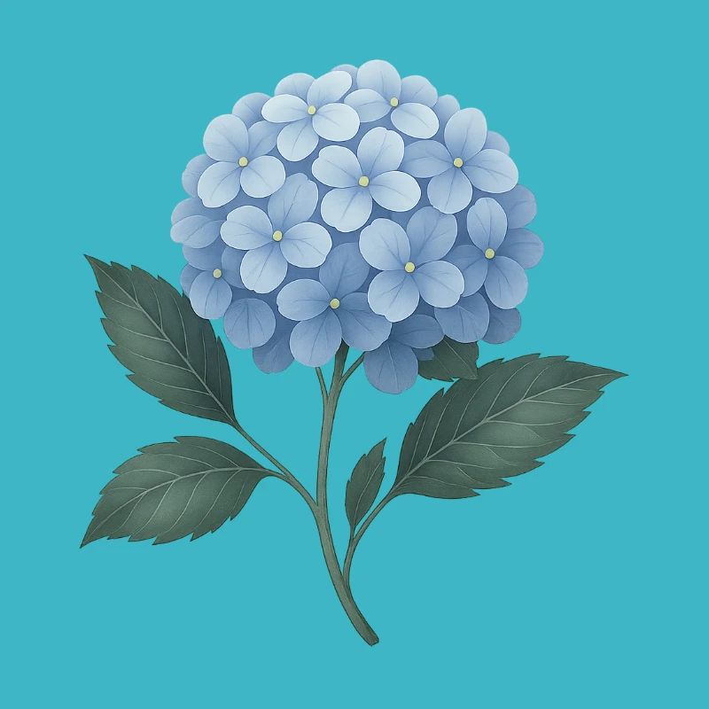 Hydrangea Magic – Blue Flower Ball