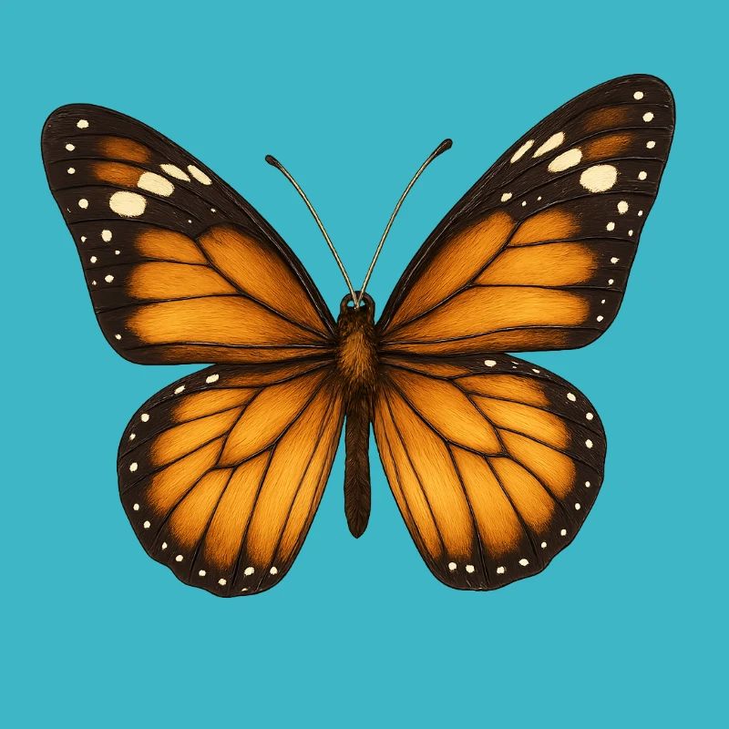 Monarch butterflies – delicate & majestic