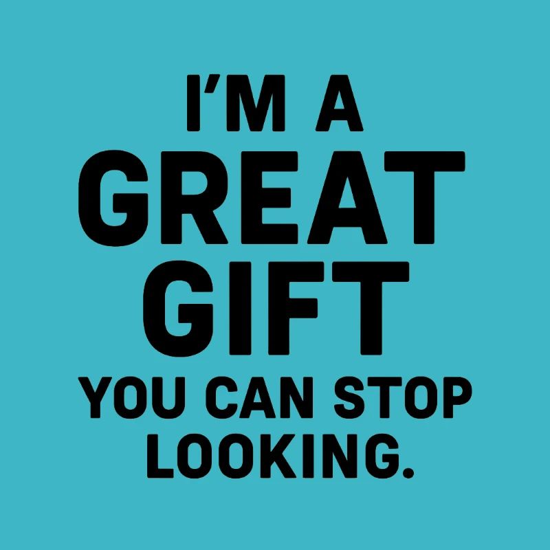 Ich bin das Geschenk - bitte nicht einpacken!