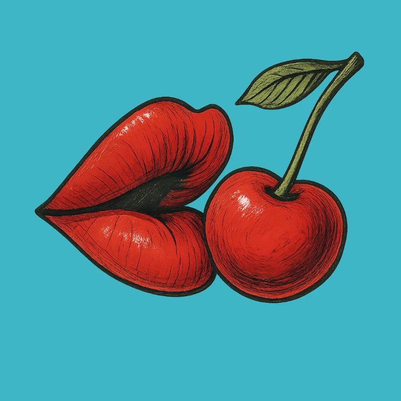 Baiser de cerise