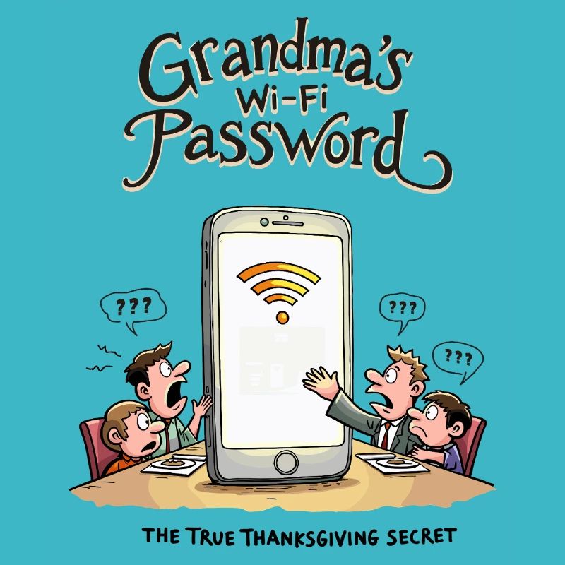 Grandma's Wi-Fi password