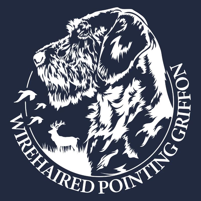 Wirehaired Pointing Griffon Portrait Dog Wilsigns