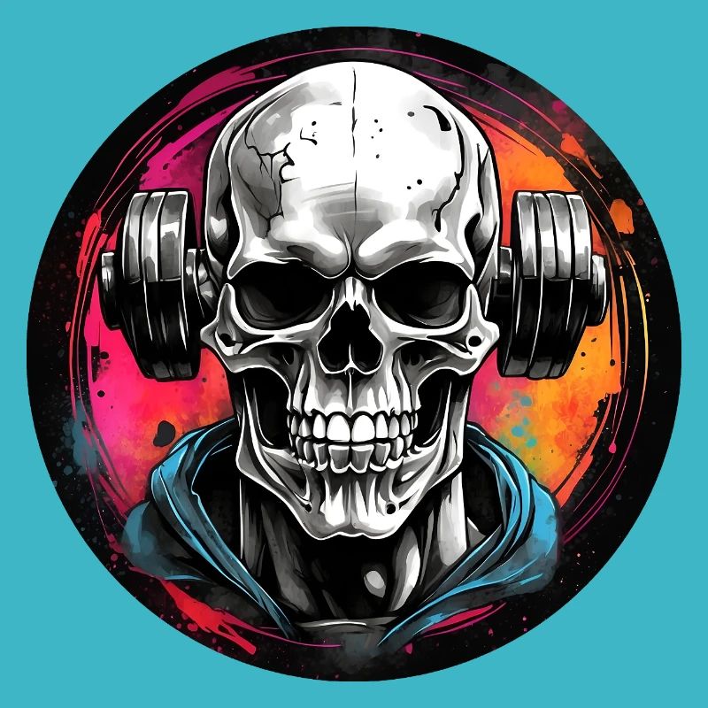 Skull Bodybuilding with Dumbbell Extreme Workout