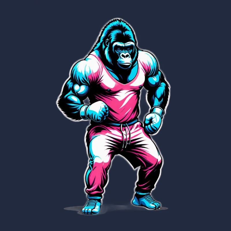 Boxe Boxeur Gorille