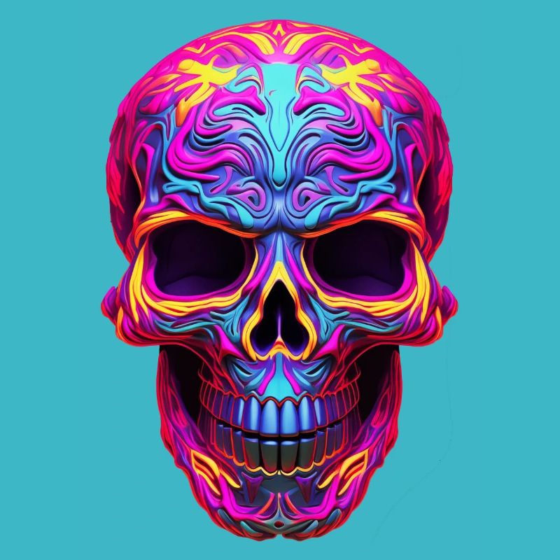 Crâne de néon 2