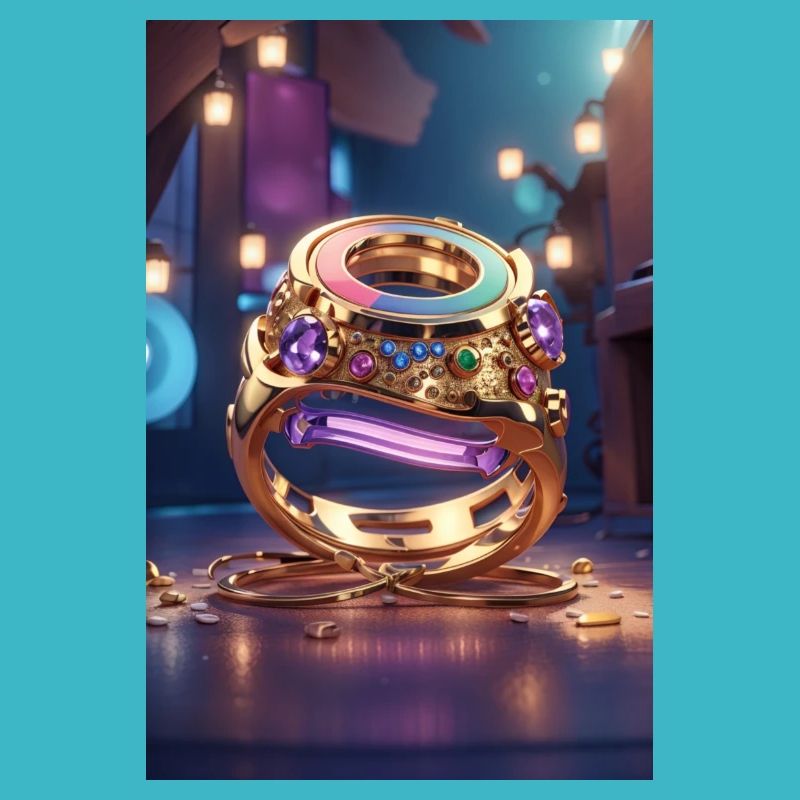 3D Animation Style graphique bourse