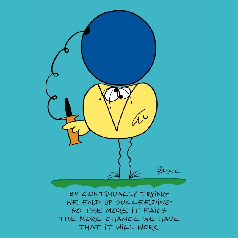 By continually trying... (English version)