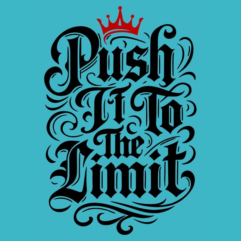 Repousser les limites Motivation Spruch