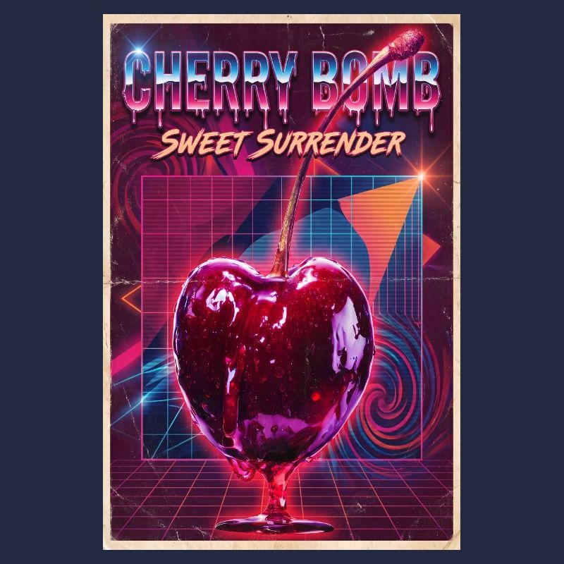 Cherry Bomb Neon Rétro Surrender