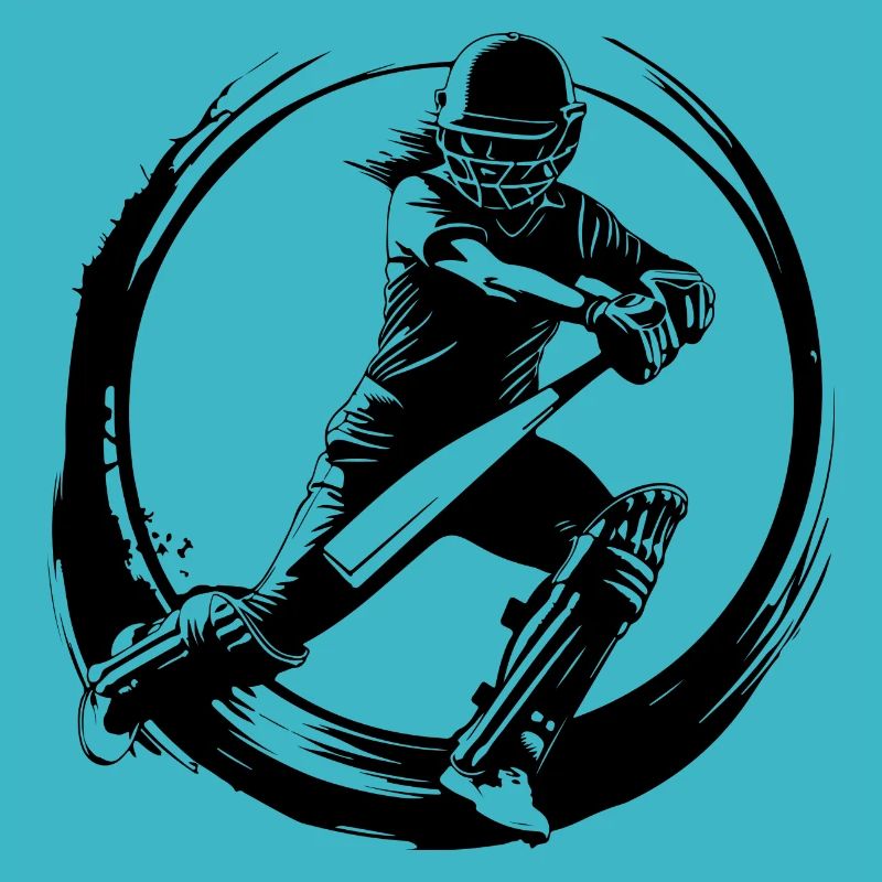 Cricket Silhouette