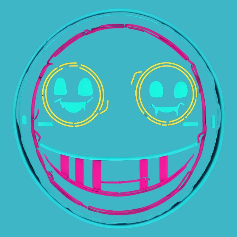 Neon smile