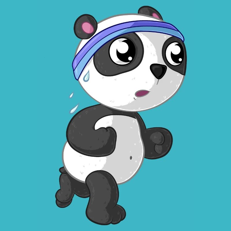 Panda de remise en forme