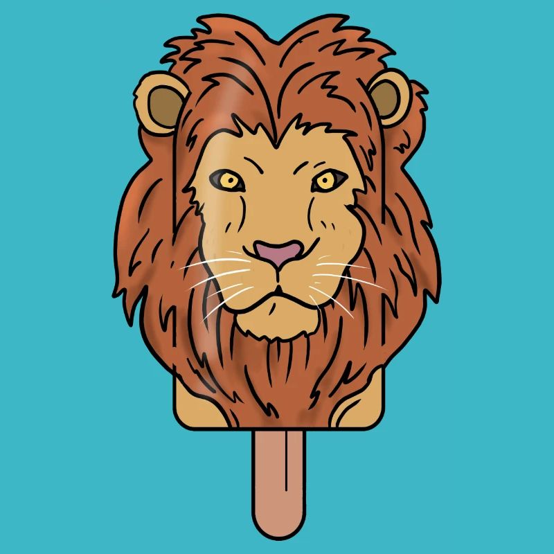 Lion Head Popsicle