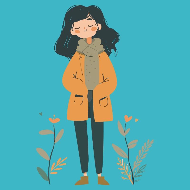 Fille de la nature
