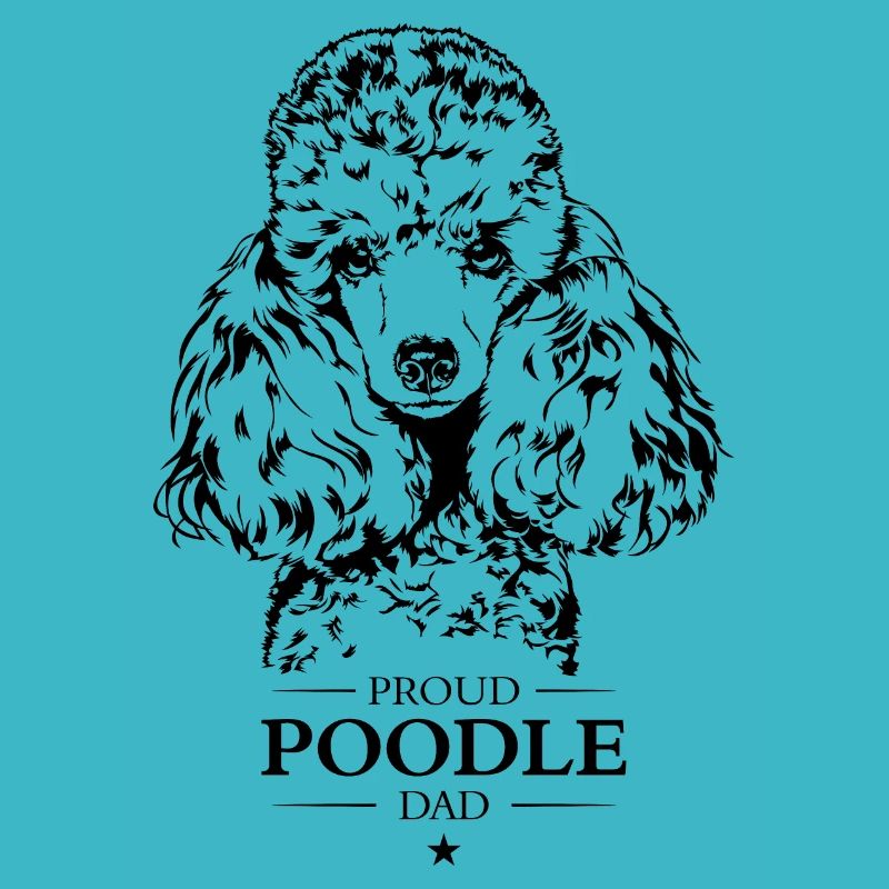 Poodle Dad Hunde Hund Pudel Wilsigns