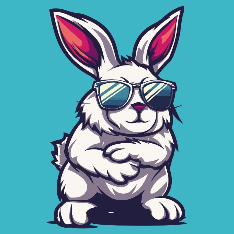 Lapin Bande Dessinée Cool
