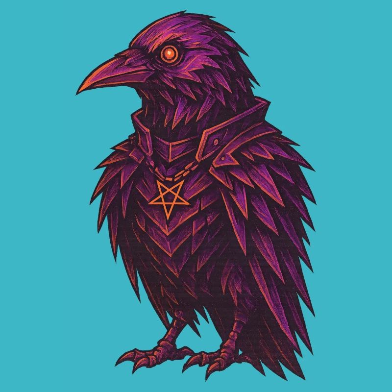 gothic crow/raven