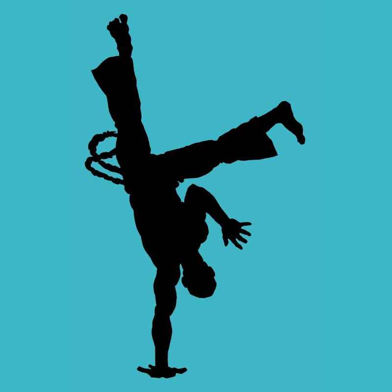 Capoeira Regional Silhouette