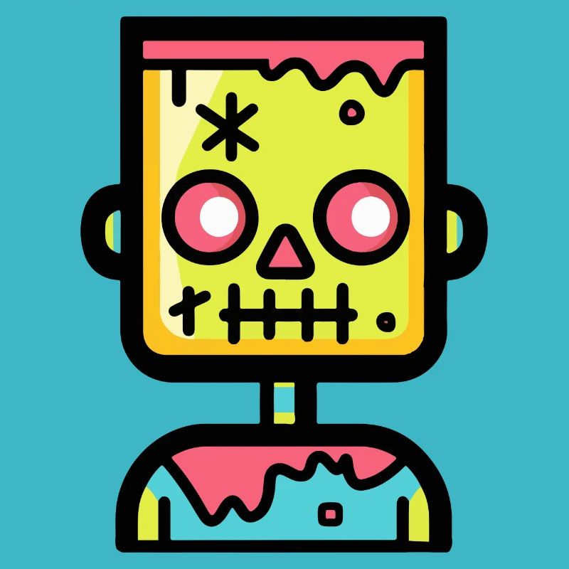 Zombie Halloween Comic