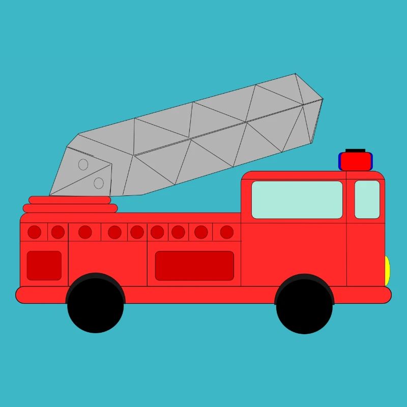 feu de pompier pompier pompier camion de pompier