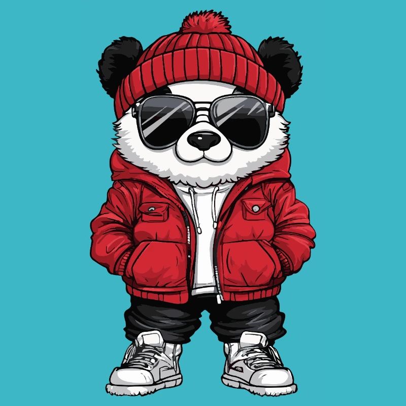 Panda Cool Comic