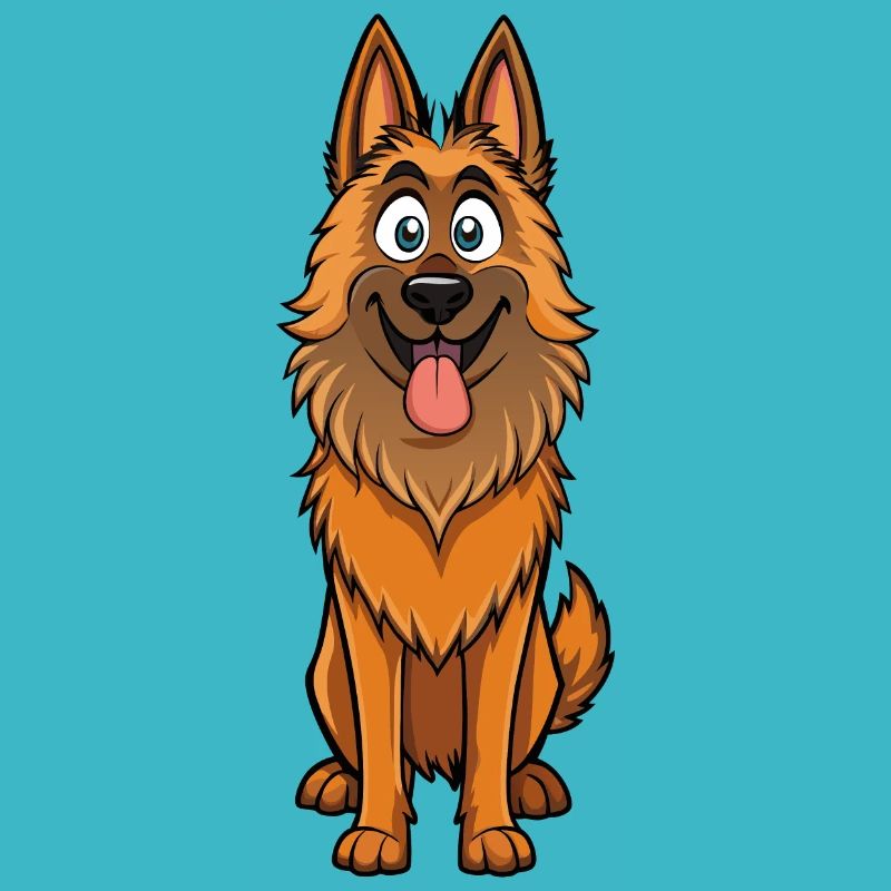 Expression intense d’un Tervuren belge