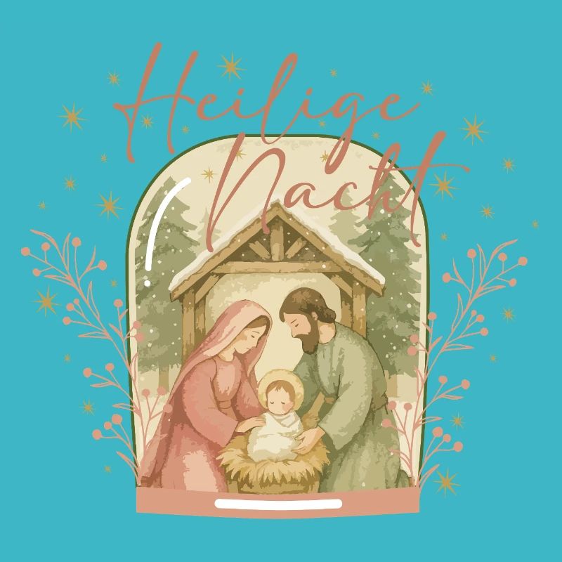Scène de la Crèche de la Nuit Sainte