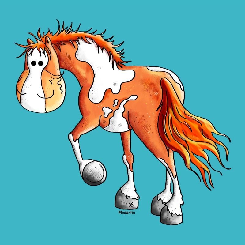 Knuffiger Pinto - Westernpferd