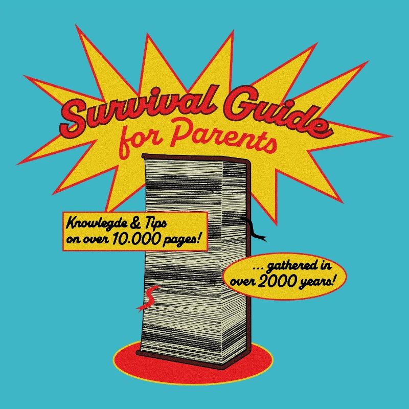 Survival Guide for Parents - Retro Comic Style