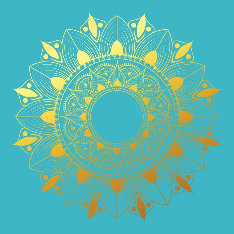 Mandala doré