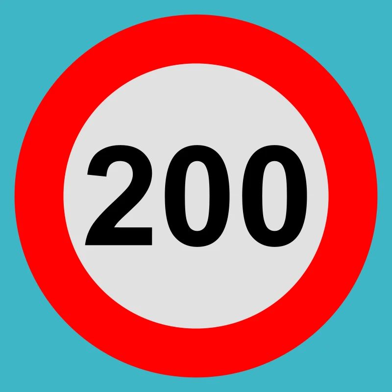 Vitesse maximale : 200 km/h