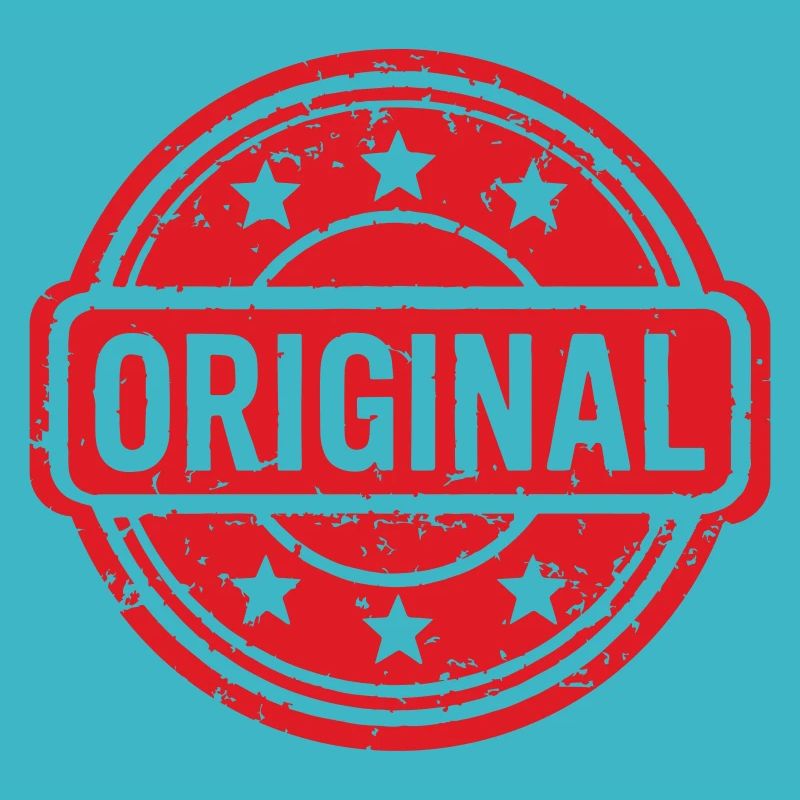 Original Stamp logo. Original Rubber Stamp design.