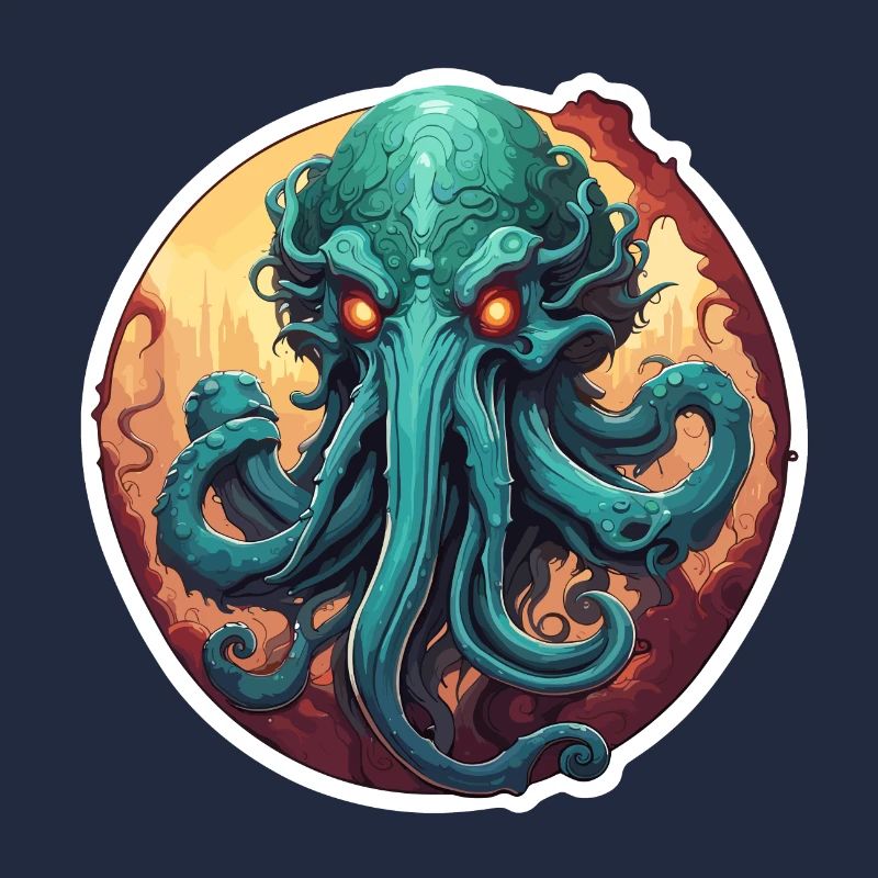 Cthulhu / Demon / Fantasy / Horror / Tentacle