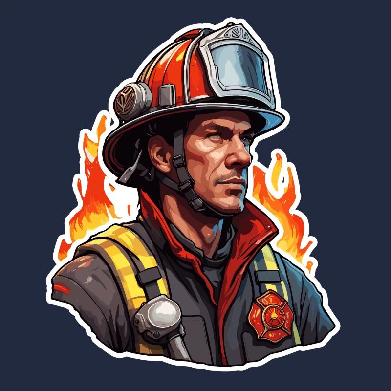 Pompier/Incendie/Incendie/Extinction/Héros