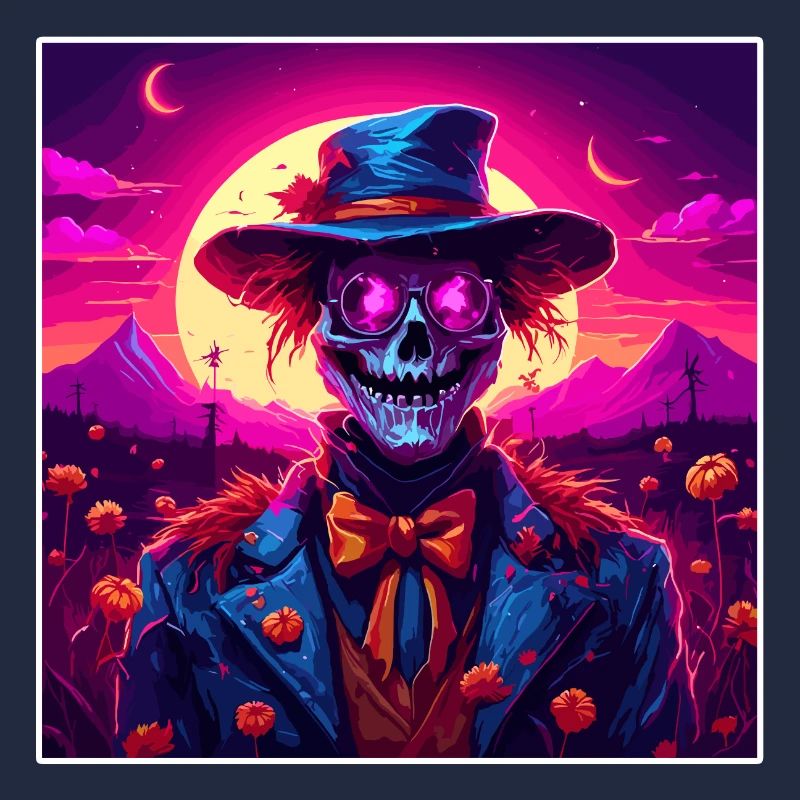 Vogelscheuche / Erntehelfer / Maisfeld / Feld