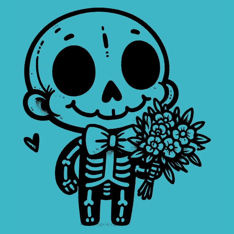 Squelette & Fleurs