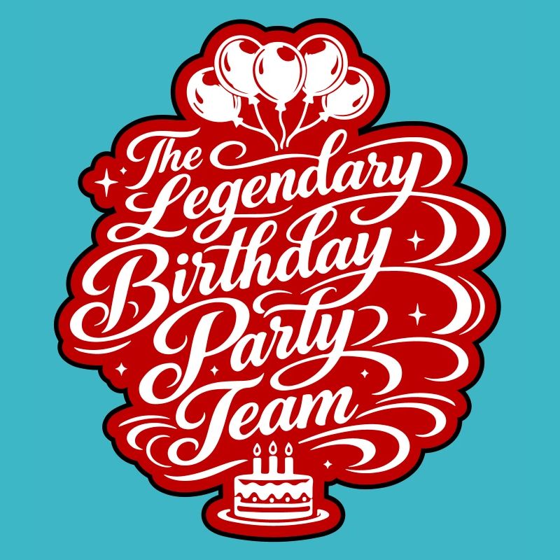 Geburtstag Party Team Spruch
