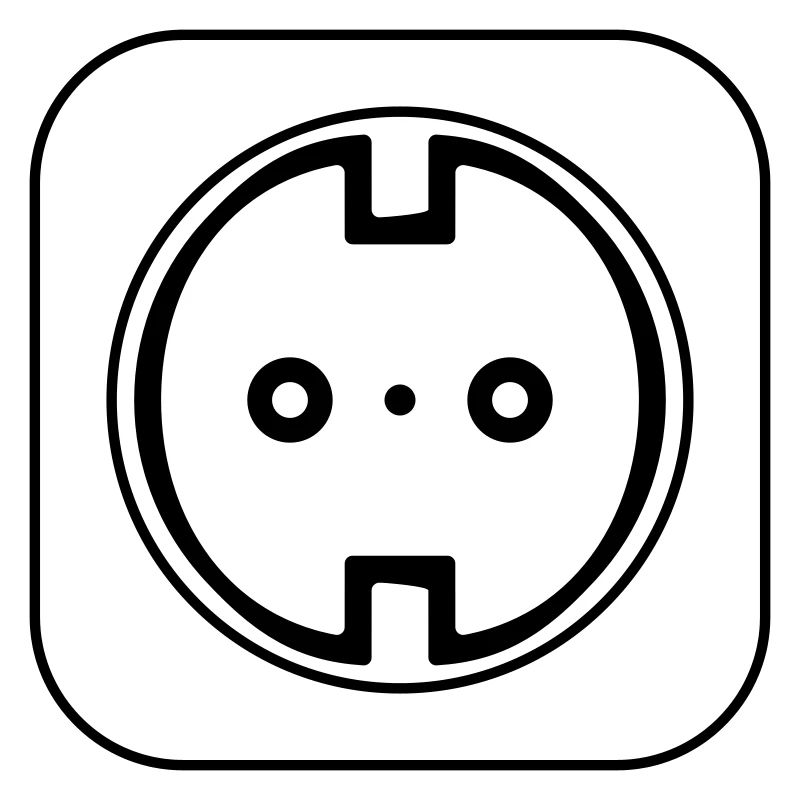 Electrical Socket Symbol Electrician