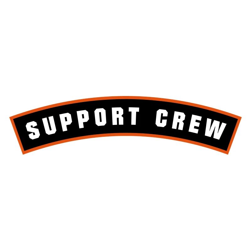 SUPPORT CREW Patch