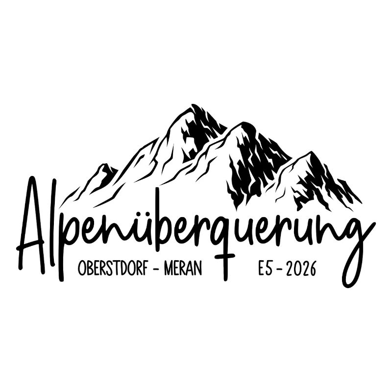 Traversée des Alpes E5 2026 / Oberstdorf - Merano