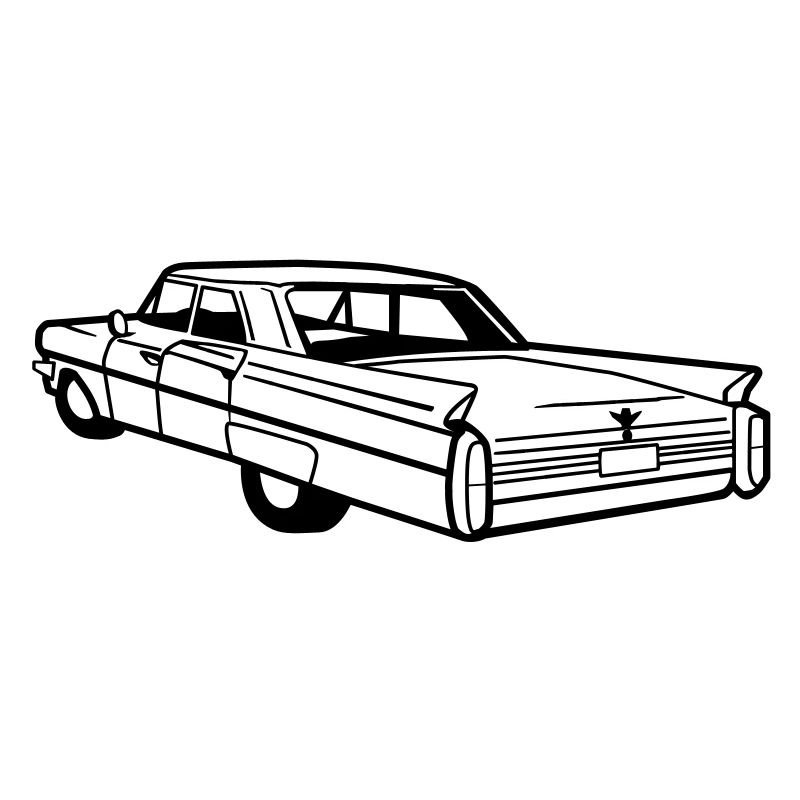 Caddy Vektor - Oldtimer, Low Rider