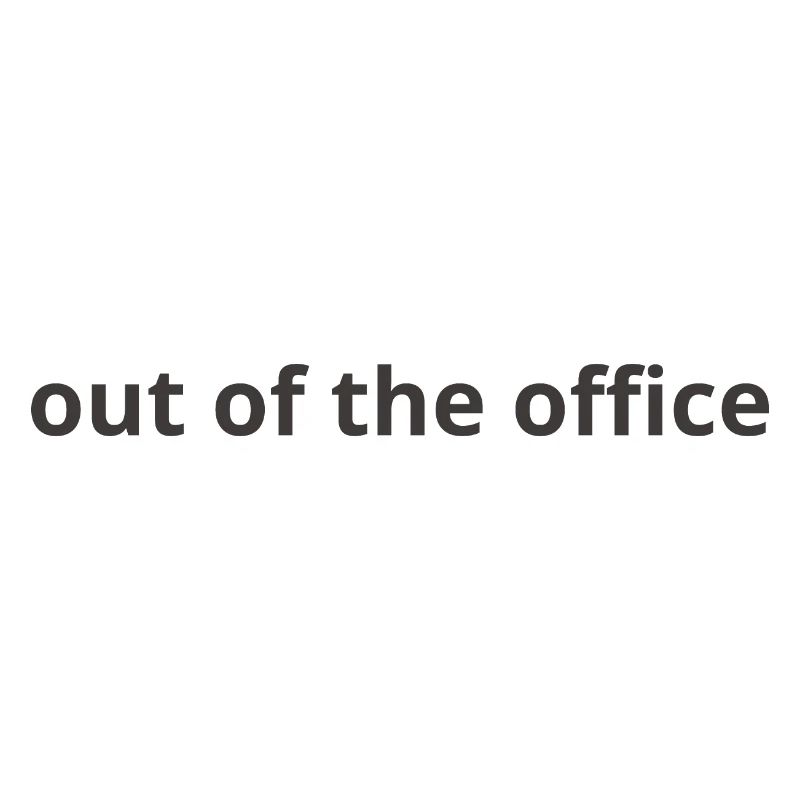 Absent du bureau 1