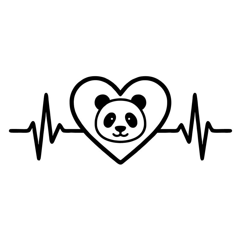 Cœur de panda