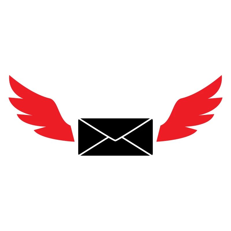 Express Mail Envelope Winged Post