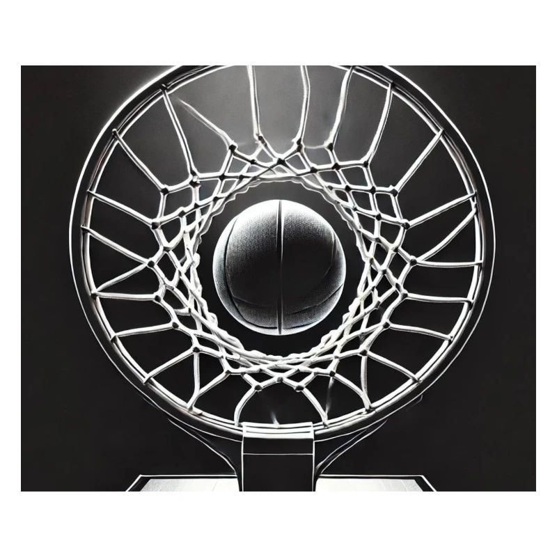 "Basketball Mouse Pad - Action and Precision"