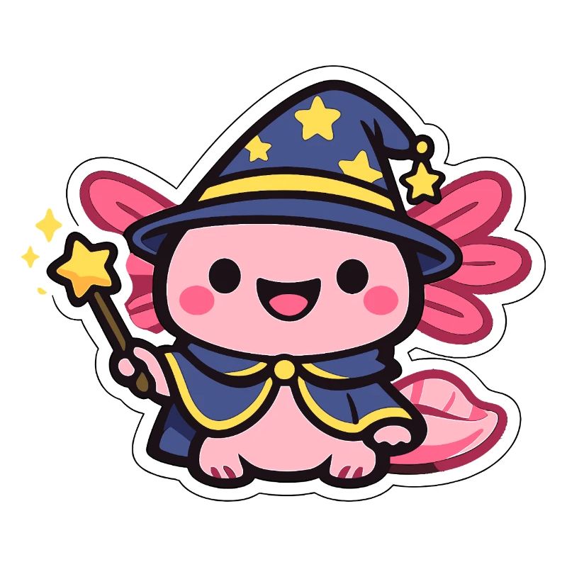 Mage Axolotl du Sort Stellaire