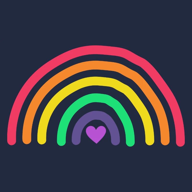 Regenbogen-Glitzer
