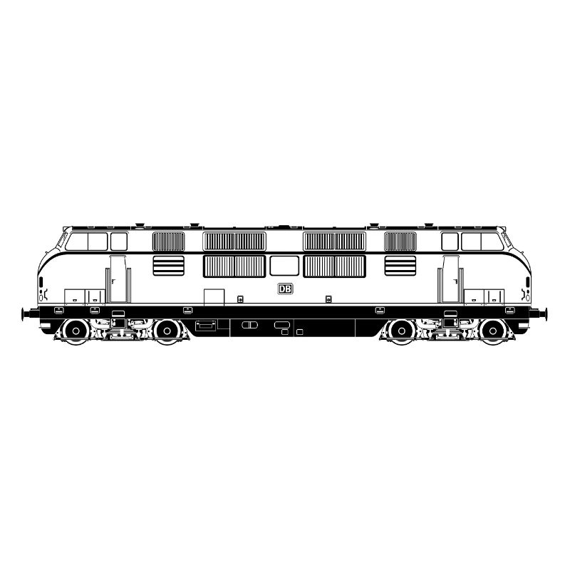 BR 221 linie schwarz