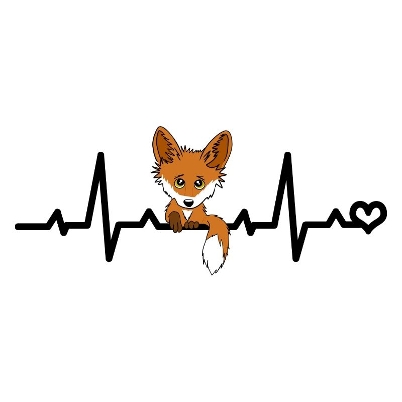 Fuchs Herzschlag Herzfrequenz Beat Tier Waldtier