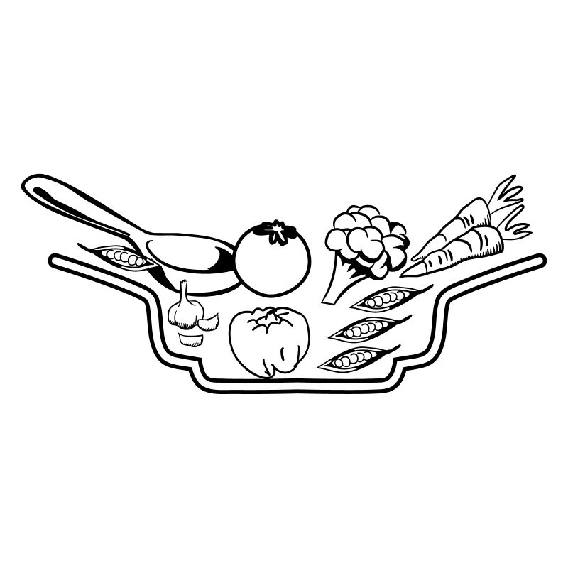 gemüse teller suppe